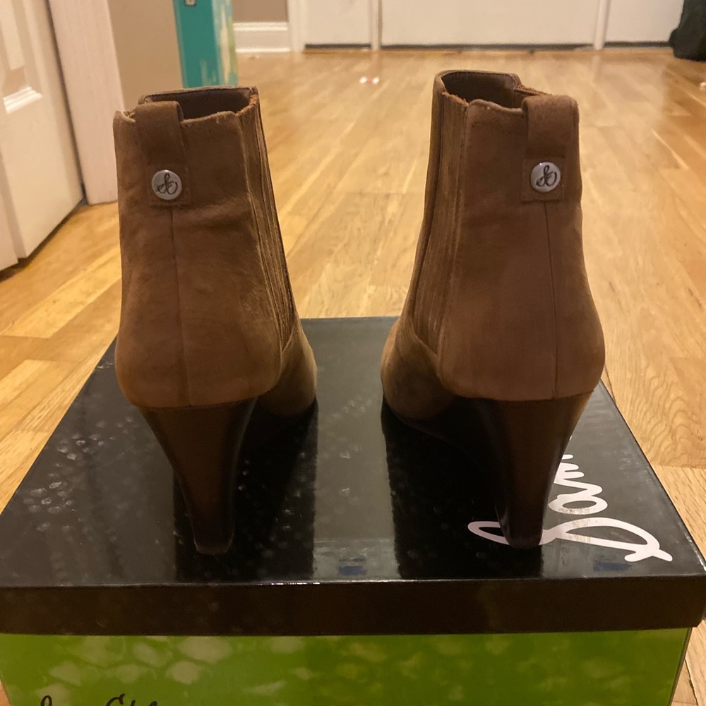 Sam Edelman suede booties, “Gillian”, size 7.5